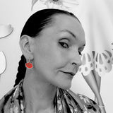 Visionary and Kiss Of Life® - Printed Earrings, NOTE! The price is for one earring. Select your preferred colour and style to create your pair.