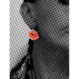 L SIZE - Visionary, and Kiss Of Life® - Printed Earrings