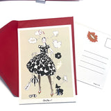 A Penny For Your Thoughts... art postcard - shop.reettahiltunen.com