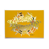 Bee's Kiss -  art postcard - shop.reettahiltunen.com