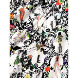 The Spiral of Ethics (Silhouettes) Silk Scarf
