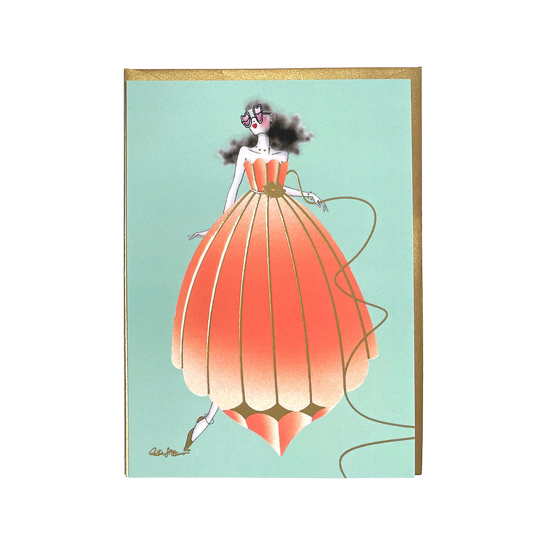 Gloria - art postcard - shop.reettahiltunen.com