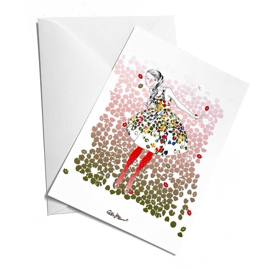 Kiss of Life - art postcard - shop.reettahiltunen.com