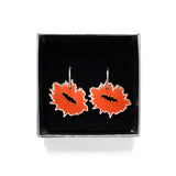 L SIZE - Visionary, and Kiss Of Life® - Printed Earrings