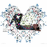 Blue Pansy - Fine Art Print