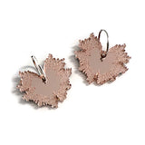 Butterfly Kiss - Hoop Earrings (engraved acrylic)