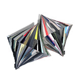 Point Cut  (silver) Diamond cushion covers - shop.reettahiltunen.com
