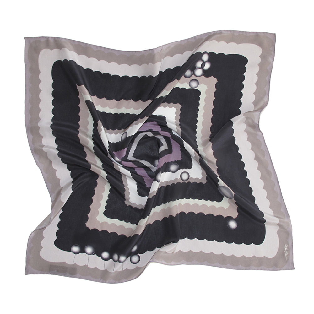 Dream Clouds -silk scarf (various colours) - shop.reettahiltunen.com
