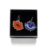 L SIZE - Visionary, and Kiss Of Life® - Printed Earrings