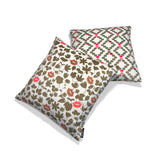 Field of Kisses - Diamond Kiss (gold/pink) cushion cover - shop.reettahiltunen.com