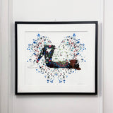 Blue Pansy - Fine Art Print