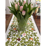Garden Lips (green) - Table Runner