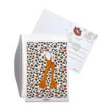 Kiss Me Back - art postcard - shop.reettahiltunen.com