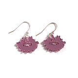 Kiss Of Life - Fish Hook Earrings (mirror acrylic) - shop.reettahiltunen.com