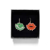 M SIZE - Visionary and Kiss Of Life® - Printed Earrings