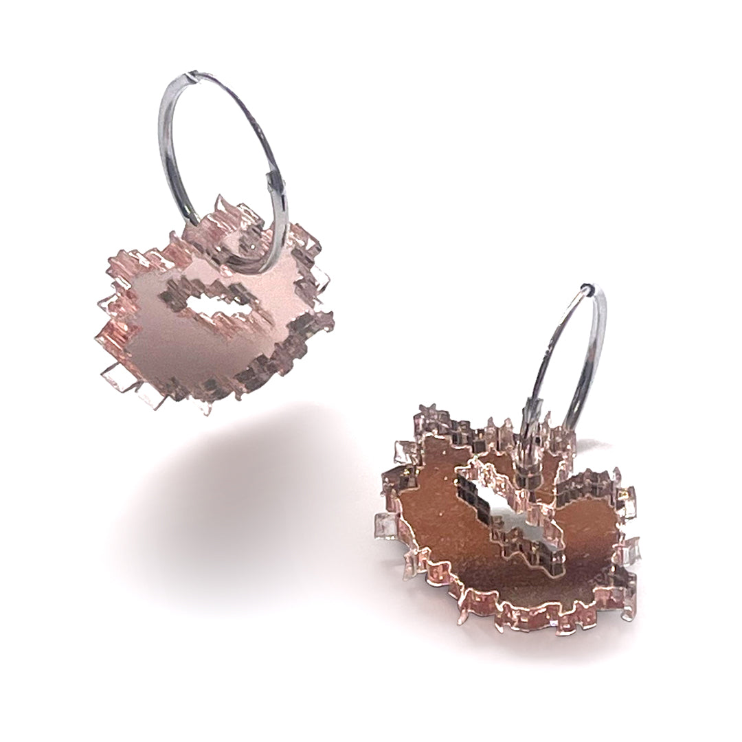 Kiss Of Life - Hoop Earrings - shop.reettahiltunen.com