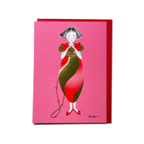 Wholeheartedly - art postcard - shop.reettahiltunen.com