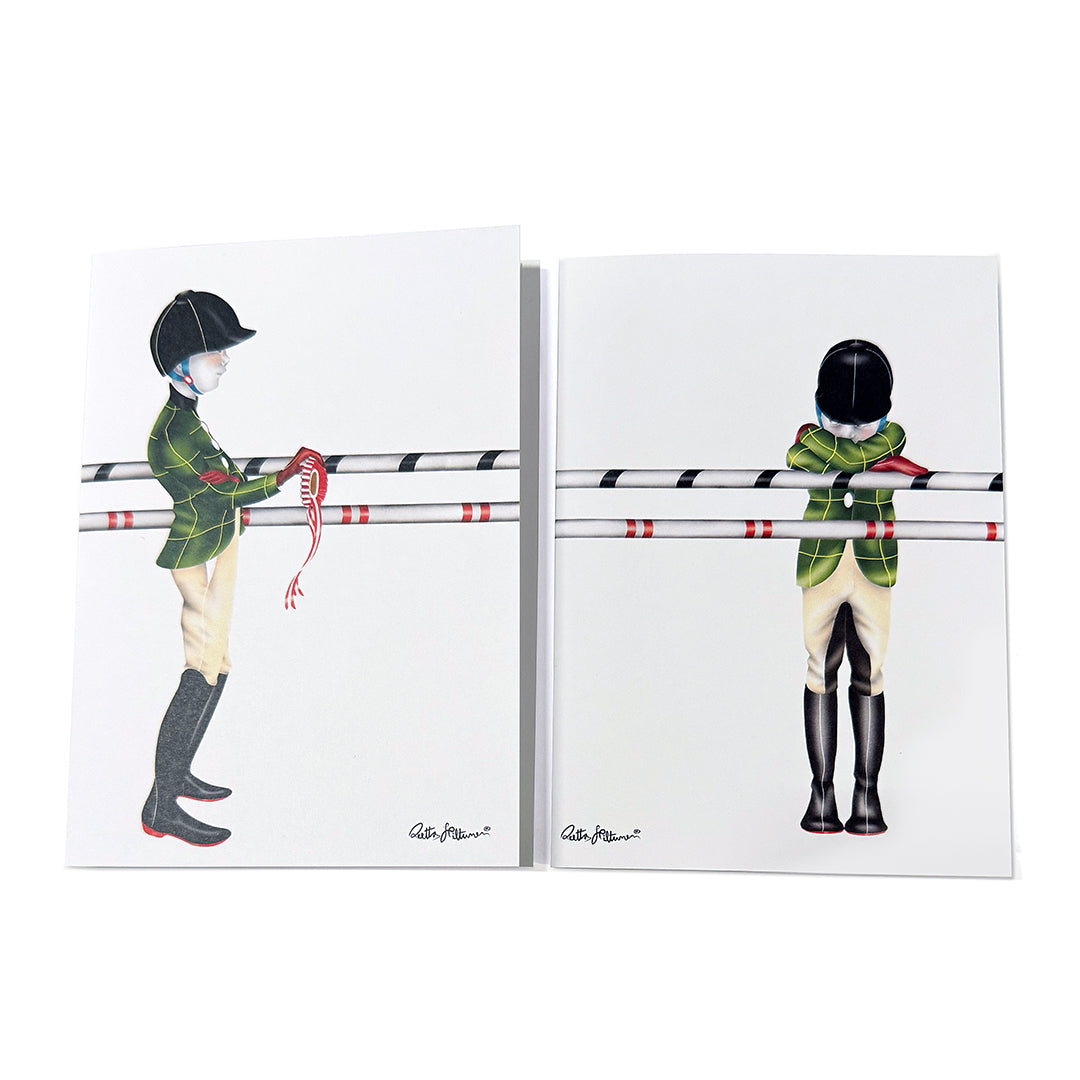 Horse Boys - art greeting card - shop.reettahiltunen.com