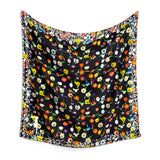 Garden of Life silk scarf - shop.reettahiltunen.com