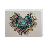 Butterfly Kiss art postcard (dusty) - shop.reettahiltunen.com