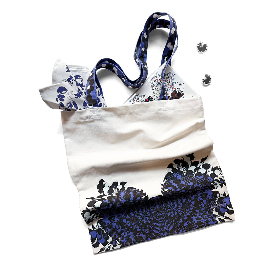 Butterfly Kiss (Blue Mood) - Tote Bag