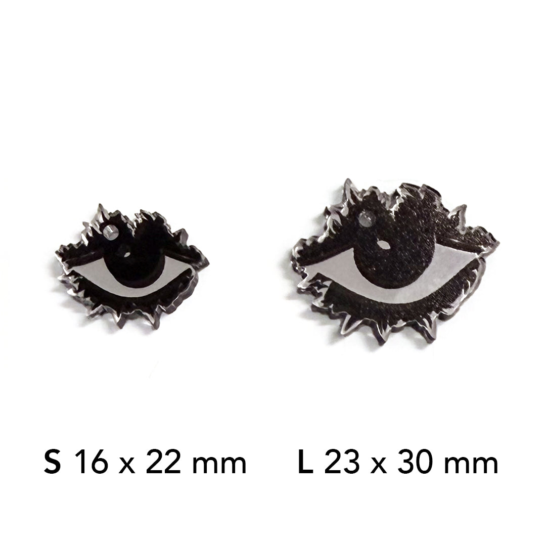 Visionary and Kiss Of Life® - Printed Earrings, NOTE! The price is for one earring. Select your preferred colour and style to create your pair.