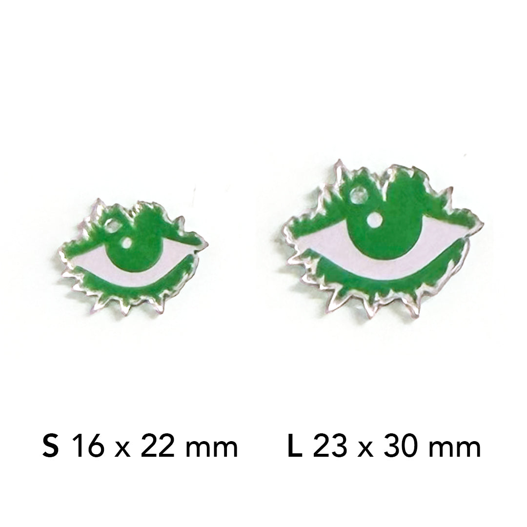 Visionary and Kiss Of Life® - Printed Earrings, NOTE! The price is for one earring. Select your preferred colour and style to create your pair.