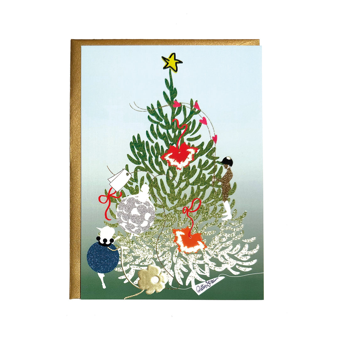 The Right Pine of The Year - art postcards - shop.reettahiltunen.com