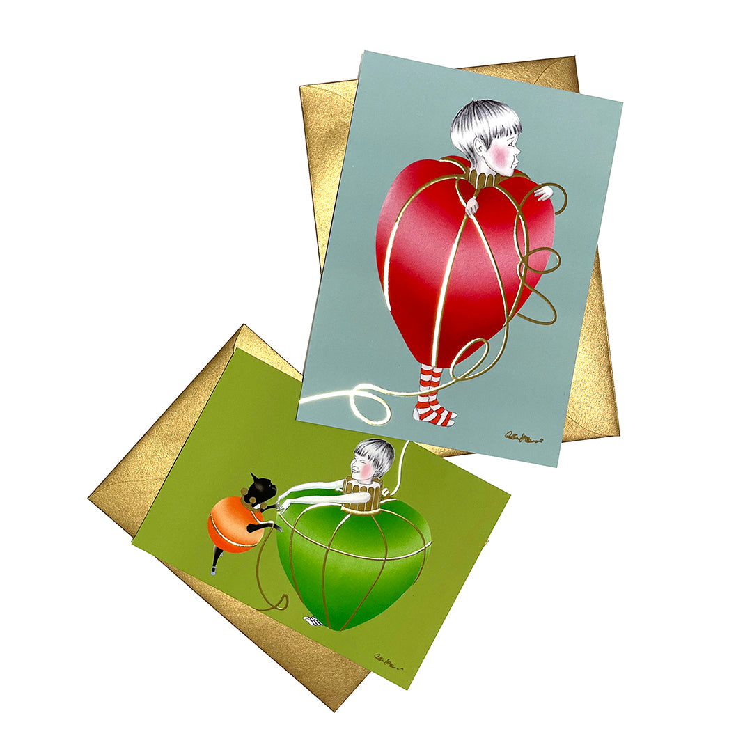 Companion - art postcard - shop.reettahiltunen.com