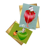 Companion - art postcard - shop.reettahiltunen.com