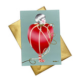 Twinkle Toes - art postcard - shop.reettahiltunen.com