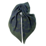 Dots Unisolo (blue/black) silk modal scarf - shop.reettahiltunen.com