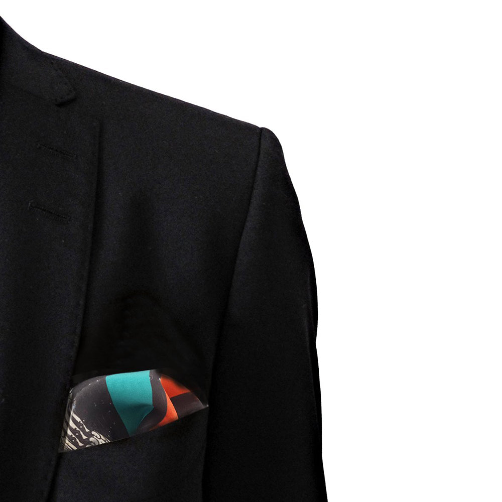 Can Can #1 - Pocket Square - shop.reettahiltunen.com