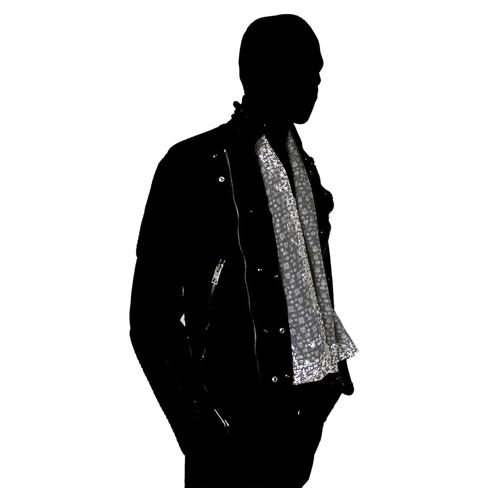 Champions (black) - Silk Scarf - shop.reettahiltunen.com