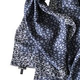 Champions (blue) - Silk Scarf - shop.reettahiltunen.com