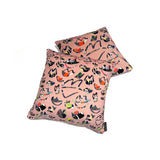 Many Faces (rosa) - Cushion Cover - shop.reettahiltunen.com