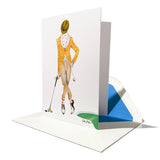 Art Greeting Card - My Fairway - shop.reettahiltunen.com