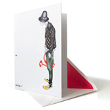 Green Fingers art greeting cards by Reetta Hiltunen 