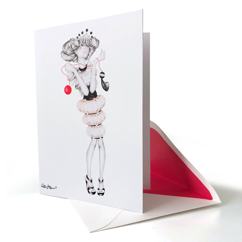 Art Greeting Card - Mirth (The Three Graces) - shop.reettahiltunen.com
