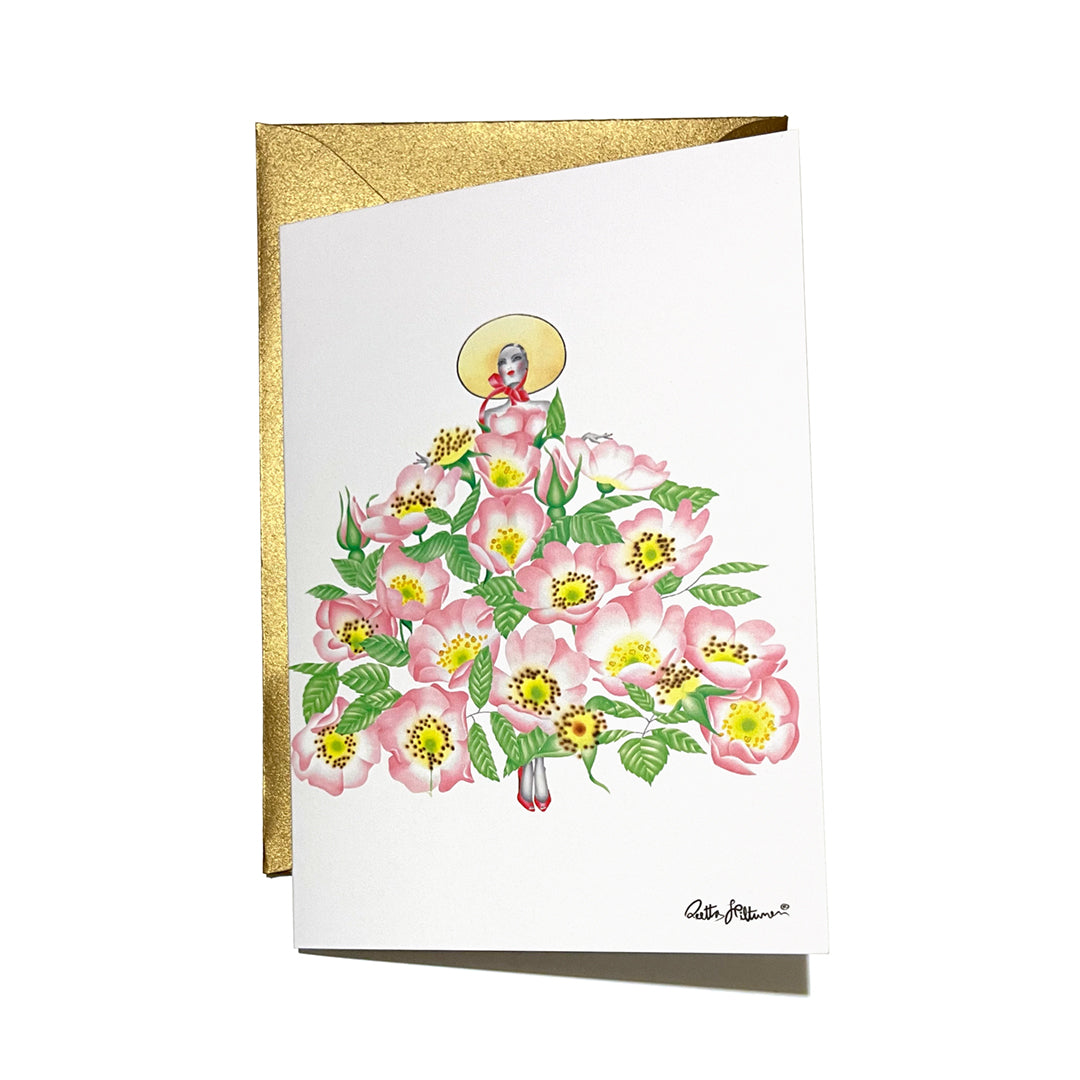 June art greeting card by Reetta Hiltunen