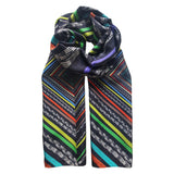 Can Can - Long Silk Scarf - shop.reettahiltunen.com