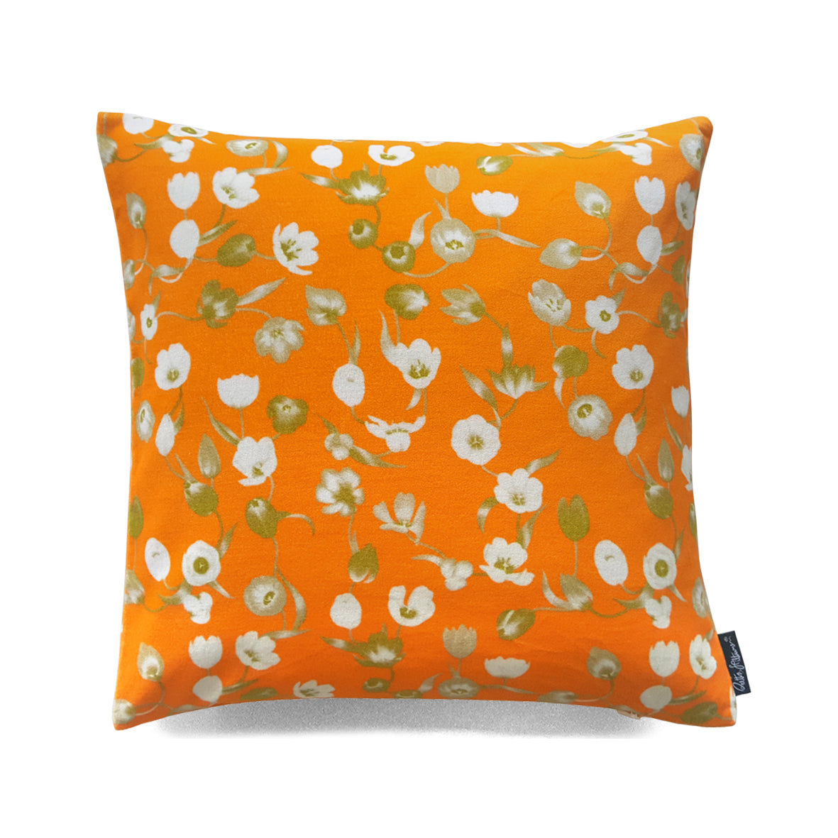 Flourish! - Cushion Cover (royal blue) - shop.reettahiltunen.com