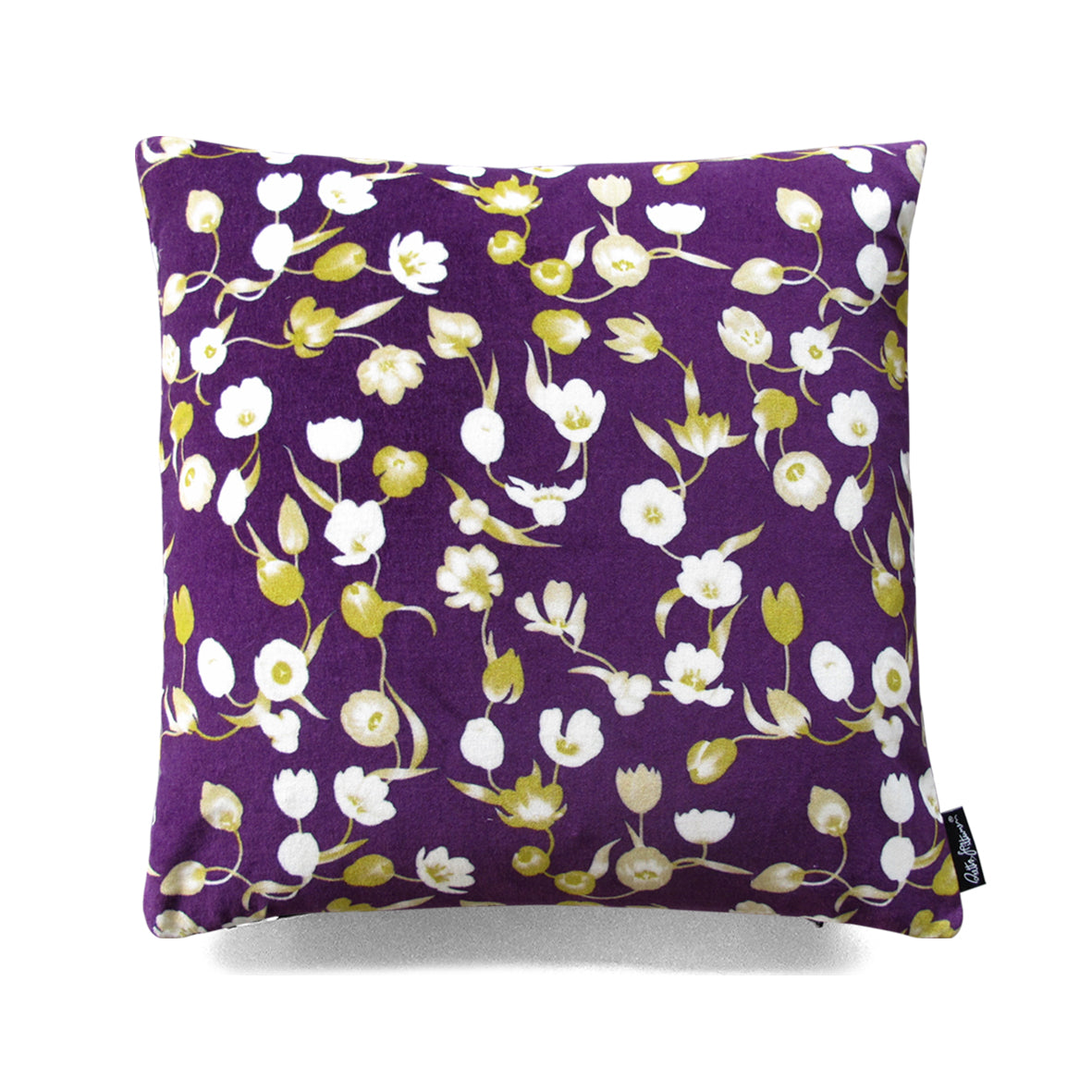 Flourish! - Cushion Cover (royal blue) - shop.reettahiltunen.com