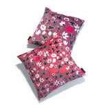 Field of Kisses (sun yellow/bw) cushion cover - shop.reettahiltunen.com