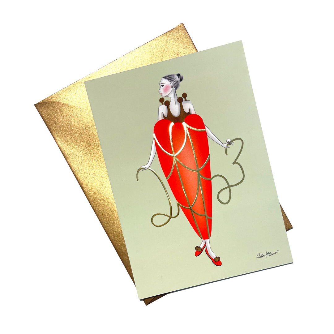 Joyous - art postcard - shop.reettahiltunen.com