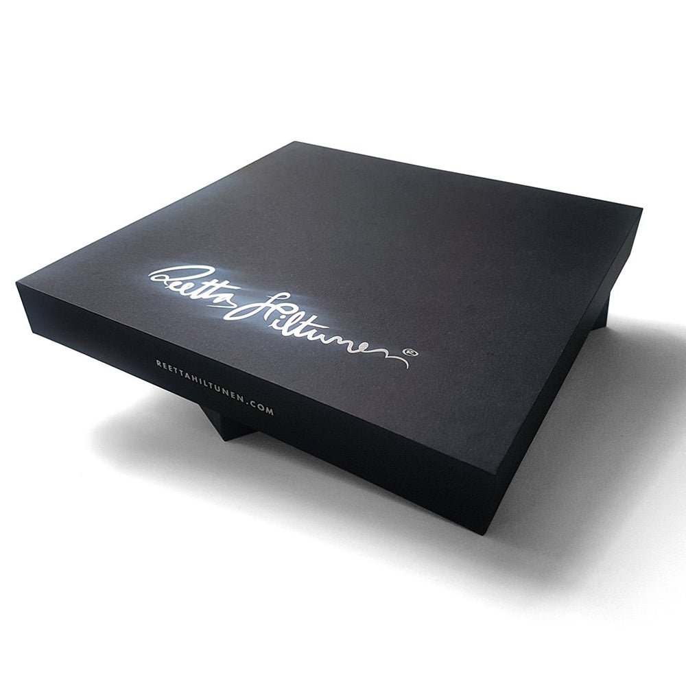 Champions (brown) - Silk Scarf - shop.reettahiltunen.com